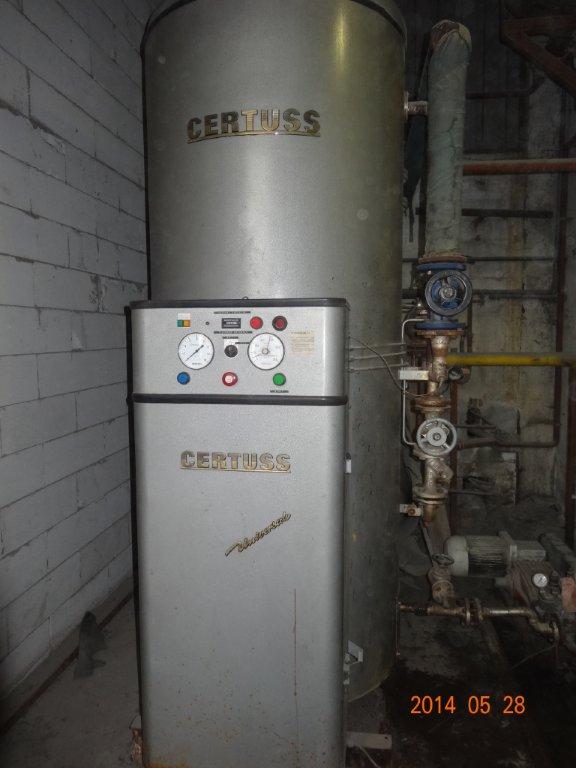 Certuss Universal 1300 EG gőzfejlesztő